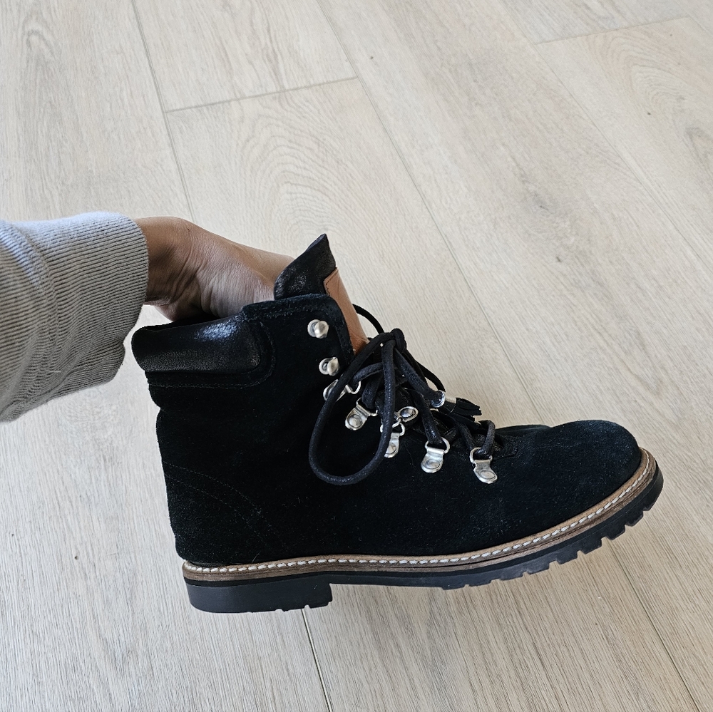Free People x Coconuts Matisse Lug Sole Hiker Citywalk Lace Up Boots - Picture 2 of 10